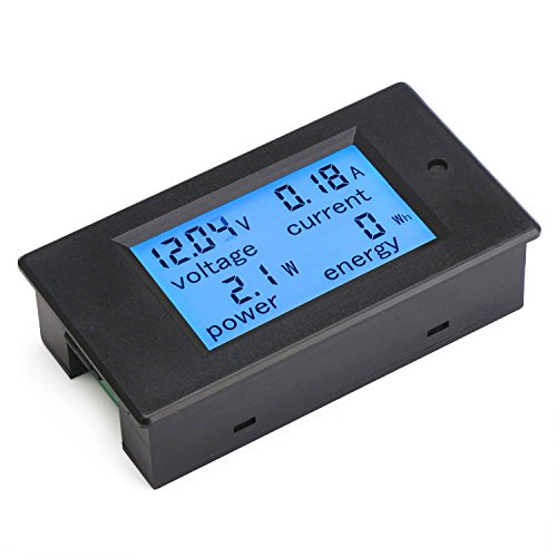 DROK® Digital-Multimeter DC 6.5-100V 100A Spannung Stromstärke Leistung-Energie-Messinstrument DC Volt Amp Testing Messgerät Monitor LCD blauer Hintergrundbeleuchtung Digitalanzeige mit 100A / 75mV Shunt extern - 4