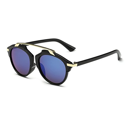 QHGstore Marco de las mujeres de los hombres gafas de sol al aire libr