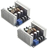 BGTXINGI 2Pcs 20A 300W High-Power Buck Converter Adjustable Constant Voltage Constant Current Power Module Charging LED Drive