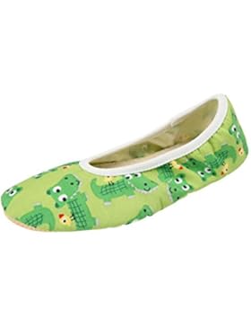 KLEINES KROKODIL #19 - Turnschläppchen aus Deutschland -YUMP YUMPZ- Gymnastikschuhe / Saalturnschuhe / Ballettschuhe...
