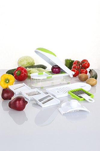 culinario Universalschneider mit 6 Einsätzen farblich sortiert - 4