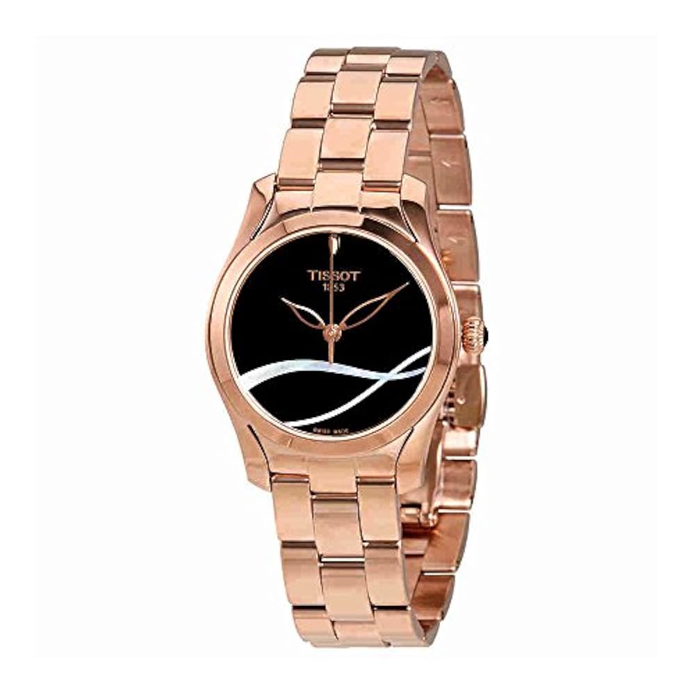 Tissot wave. Tissot t-lady t112.210.36.111.00. tissot gold black. tissot розовое золото. часы тиссот женские.