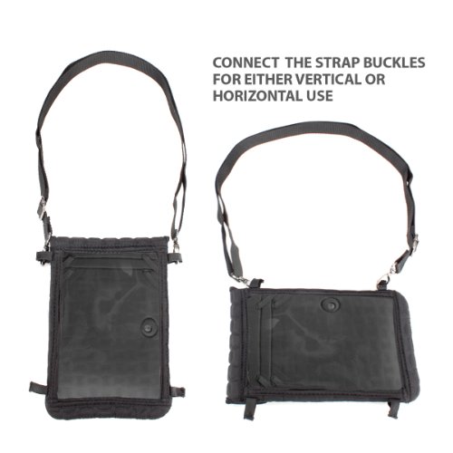 Tablet Tasche 10.1″ / Tablet Hülle Case / iPad Skin aus Neopren mit Zubehörfach / Schützhülle für Samsung Galaxy Tab A Fire HD Kids Lenovo Miix Thuawei MediaPad Microsoft Surface Odys Fusion Xido usw. - 7