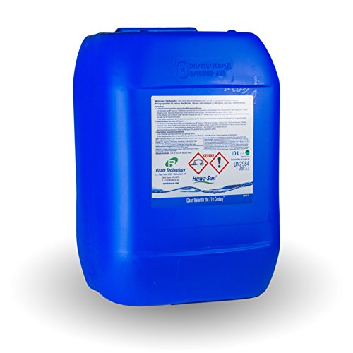 Huwa-San WhirlPOOL SHOCK Whirlpoolreiniger Systemreiniger (flüssiger Aktivsauerstoff, 10L) - 2