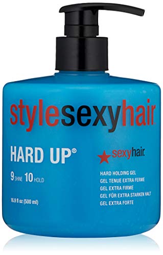 Henkel Hard Up Hard Holding - gel para el cabello (Unisex, Fijación, Apply to damp or dry hair and style. Use to sculpt, mold and form hair into place.)