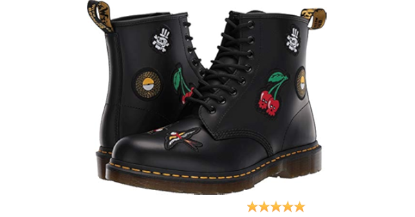 dr martens patch boots