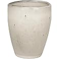 Broste Copenhagen Nordic Sand Becher Ohne Henkel – 0,25 L, Steinzeug, Handgefertigt, Beige
