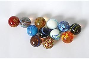 Bartl 107027 - szklane kulki 25 mm 12 sztuk w siatce