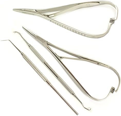Dental Examination Kit Mathieu 5.5 Suture Probes Autoclave Chemclave Kit Of 4 CE by MettleZ