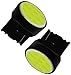 Produktbild Aerzetix – 2 X LED - Ampulle Birne Lampen 12V T20 7440 W21W W3x16D 12LED SMD COB weiße Xenon-Effekt