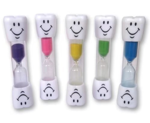 Dental Aesthetics UK Kids Toothbrush Timer 2 Minute Smiley Sand Timer For Brushing Children'S Teeth (Purple) by Dental Aesthetics UK