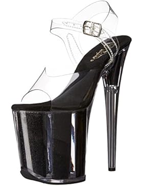 Pleaser Damen Flamingo-808g Sandalen