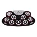 Produktbild Neues Instrument 1pcs Roll-Up Drum Kit, Elektronische Faltbare Digital Drum Set Mit Drumsticks Pad USB-Kabel für Kinder Anfänger / ProfessionalsColor: Schwarz + Gelb, Schwarz + Rot, optional) Outdoor-