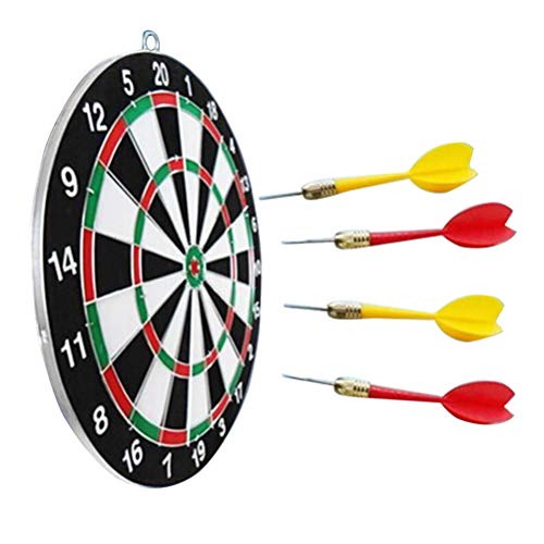 Preisvergleich Produktbild LIOOBO Magnetisches Dart-Brettspiel mit Nadel Professionelles Dartboard-Anzug Dartboard-Set für Erwachsene Kinder