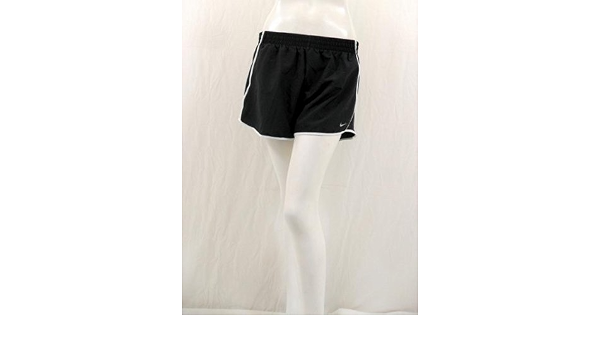 Nike Womens Dri-Fit Black White Stripe 