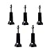 Produktbild Long Screw, CAM-ULATA Long Thumbscrew with Cap Thumb Screw Set For Gopro Hero 5 Session 5 4 Session 4 3+ 3 2 1 Silver Black Camera Accessories Monopod Handhold Stick Mount Windshield Suction Cup, 5 Pack