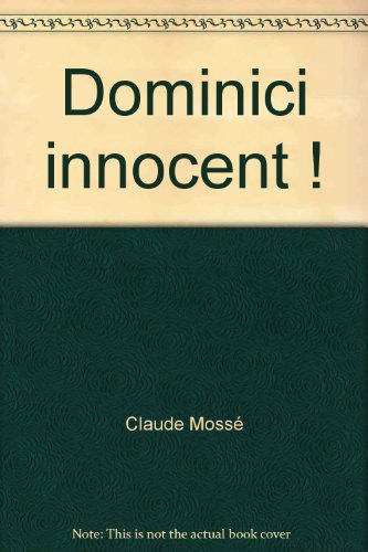 couverture de : Dominici innocent !