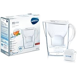 Brita Marella White Carafe filtrante avec Maxtra+ 2,4 L blanc