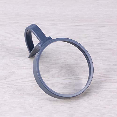 BESTONZON Stay-Fresh Wiederverschließbare Cup Lip Ring Premium Ersatzteile mit Griff für Nutribullet 600W