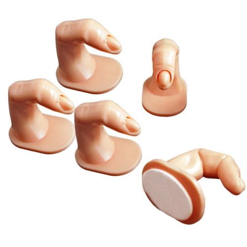 10 x Practice Fingers for Acrylic, Gel & Nail Art