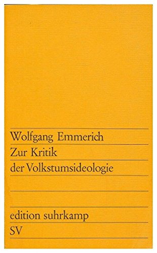 Download Zur Kritik Der Volkstumsideologie Pdf Franklinabel - 
