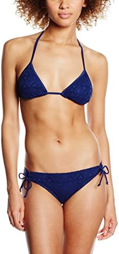 Miami Beach Swimwear Women's Sylvia Bikini, Blue (Old Navy 613), 10 (Manufacturer Size: 38)