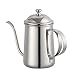Produktbild FGJFA 650ml Coffee Kettle Coffee Pot, Gooseneck Coffee Maker Manual mit Pour Over Drip, Stovetop, Frosted Cover Edelstahl