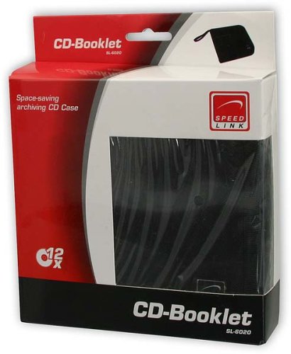 Speedlink Plico Tasche für 12 DVD/CD/Blu-ray-Disc (zur sicheren Aufbewahrung ihrer Datenträger, für unterwegs im Auto oder zuhause) - 3