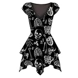 ✿Geheimnisvoller und elegant: Hochwertiges Material, stilvoll in Designs und fein in Verarbeitung, Sehen edel und faszinierend aus. Es hilft Ihnen, Ihren punk Stil für Cosplay-Partys zu zeigen. Auch tragen kann mit hemden, tops, kurze top, tee, pullover, weste, cami, sweatshirts, pullover etc.