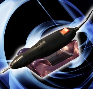 Elektrische Nagelfeile inkl. Bitset, Mandrel, 30 Diamantfräsern sowie 205 Schleifhülsen - 3