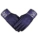 Produktbild LOUMVE Touchscreen Handschuhe Winter Warme Cashmere Fahrhandschuhe Blau-Check Freie Größe