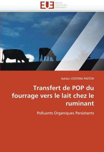 Transfert de pop du fourrage vers le lait chez le ruminant francais