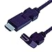 Price comparison product image Schwaiger Digital HDMI Cable with 0-180° Pivoting Male Connector 1.5 m Black