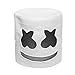 Produktbild CARTEY DJ-Maske, MC-Vollkopf-Djs-Maskenmaske, Marshmello-Musikhelm & DJ-Maskenhelm, LED-Masken-Rave, Musikalische Festliche Requisiten Halloween-Kostüm-Party-Latexmaske (ohne Batterie)