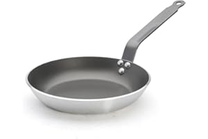 De Buyer Patelnia "Lyonnaise" nieprzywierająca, okrągła, czekoladowa średnica 24