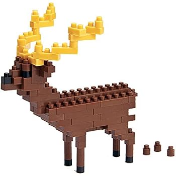 Nanoblock - NBC-187 - Large Bog Deer - 140 Pieces