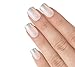 Elegant Touch Statement French Nails Glitter Tip, Medium/Pink