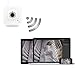 Produktbild Ex-Pro Caméra de surveillance wi-fi pour bébé audio bidirectionnel/vision jour&nuit/visualisation à distance pour iPhone IOS/téléphone portable Android/tablette