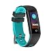 Produktbild G16 Bluetooth Smart Watch Armband, 0,96 Zoll Farbe LED-Herzfrequenz Bluthochdruck-Schlaf Monitor Fitness-Tracker Für IOS Andriod, IP67 Wasserdicht, 5 Farben Optional,Blue