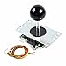 Produktbild Sanwa JLF-TP-8YT OEM Ball Top Griff Arcade Joystick 4 & 8 Way Einstellbare (Mad Catz SF4 Turnier Joystick Kompatibel) Für Arcade-Videospiele PS3 Xbox 360 KOF SNK (Schwarz)