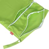 Damero 2 St¨¹ck/Set beliebte Windeltasche mit wiederverwendbarem Stoff wasserdicht Wetbag Feuchtt¨¹cher Organiser Beutel - 3