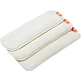 Bambino Mio, Revolutionary Reusable Diaper Booster - Daily Boost - 3 Pack Soft Diaper Inserts for Added Absorbency