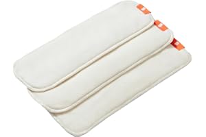 Bambino Mio, Revolutionerande återanvändbar blöjbooster – daglig boost – paket med 3 mjuka blöjinlägg för extra absorptionsförmåga