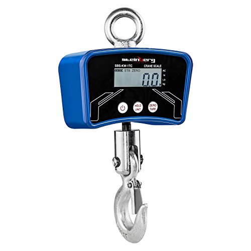 Steinberg Systems – SBS-KW-1TC Kranwaage Digital Waage Hängewaage 1000 kg / 0,2 kg LCD - 3