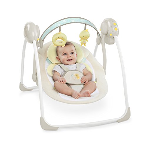 Ingenuity 10241 Soothe and Delight Portable Swing – Quacks & Cuddles - 2