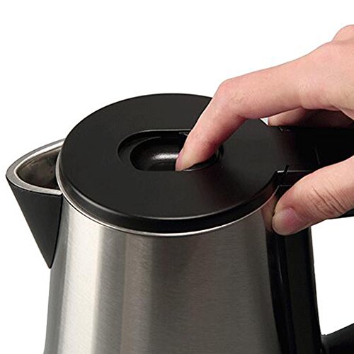 Z&X ZX Electric Kettles Electric Kettle ABS Plastic + Stainless Steel Anti-scald Mute Travel Portable 600ML 1000W Silver 13.2 * 18cm Small Kitchen