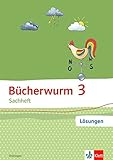 Bücherwurm Sachheft 3. Ausgabe Thüringen: Arbeitsheft Klasse 3 by 