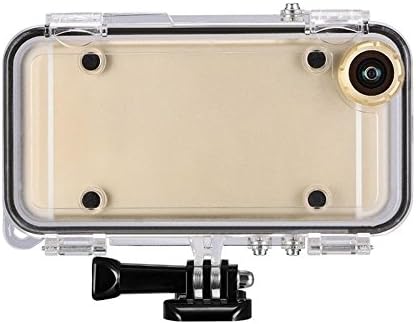 Waterproof iPhone6/6S Case Skyocean® Underwater outdoor Rainproof case with wide Angle moment lens converts your iPhone to Sports Action waterproof Camera and Compatible with Gopro accessories