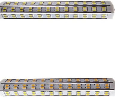 YangR*R7S 15W 1500LM 72-SMD 5050 LED Horizon Plug White (6000-6500K) ing Decoration (Assorted-color) , warm white