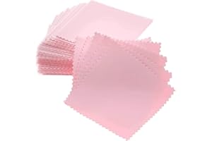 LAHVIUU Ściereczka do czyszczenia biżuterii, 30 szt. ściereczka do polerowania ściereczka do czyszczenia srebrnej biżuterii srebrnej, do czyszczenia biżuterii z czystej perły, platyny i srebra (8 x 8 cm